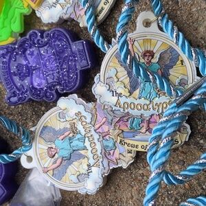 Mardi Gras Beads and Coins Set